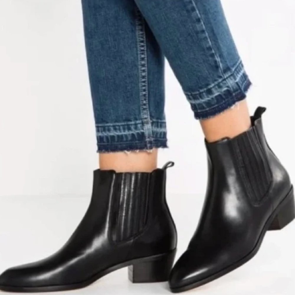 J Crew Leather Chelsea Boot